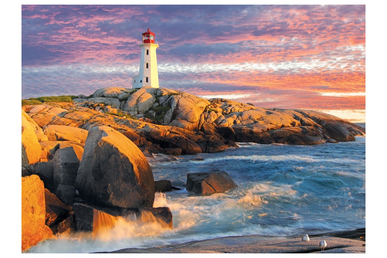 Puzzle Eurographics - Peggy's Cove Lighthouse, 1000 piese (6000-5437)