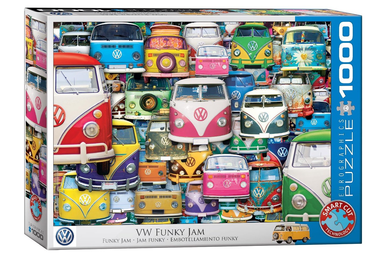 Puzzle Eurographics - VW Funky Jam, 1000 piese (6000-5423)