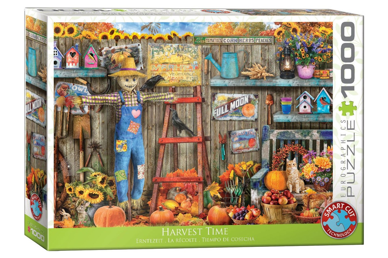 Puzzle Eurographics - Harvest Time, 1000 piese (6000-5448)