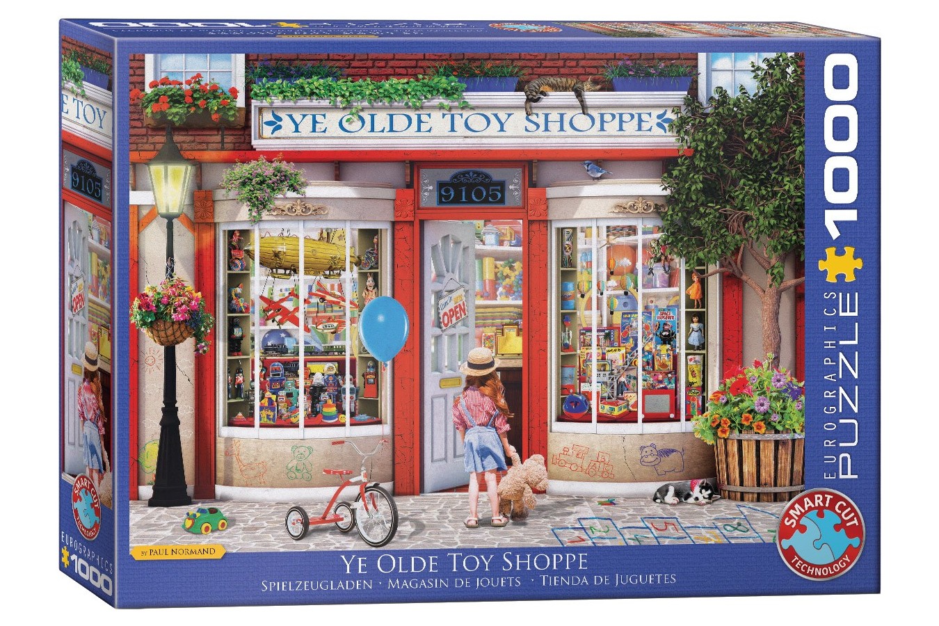 Puzzle Eurographics - Ye Old Toy Shoppe, 1000 piese (6000-5406)