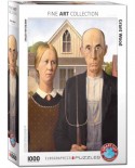Puzzle Eurographics - Wood Grant: American Gothic, 1000 piese (6000-5479)