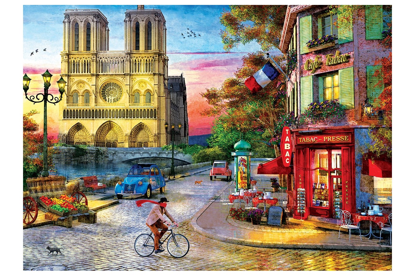 Puzzle Eurographics - Dominic Davison: Notre Dame by Dominic Davison, 1000 piese (6000-5530)