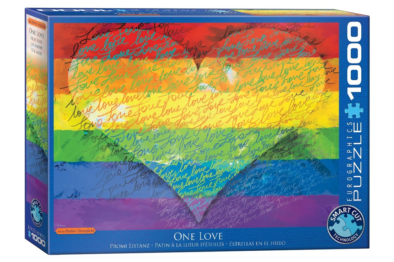 Puzzle Eurographics - Love & Pride!, 1000 piese (6000-5542)