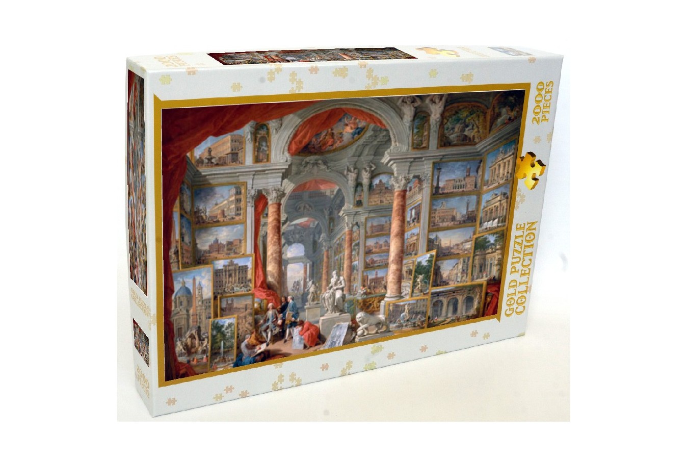 Puzzle Gold Puzzle - Panini Giovanni Paolo: Modern Rome, 2000 piese (Gold-Puzzle-60485)