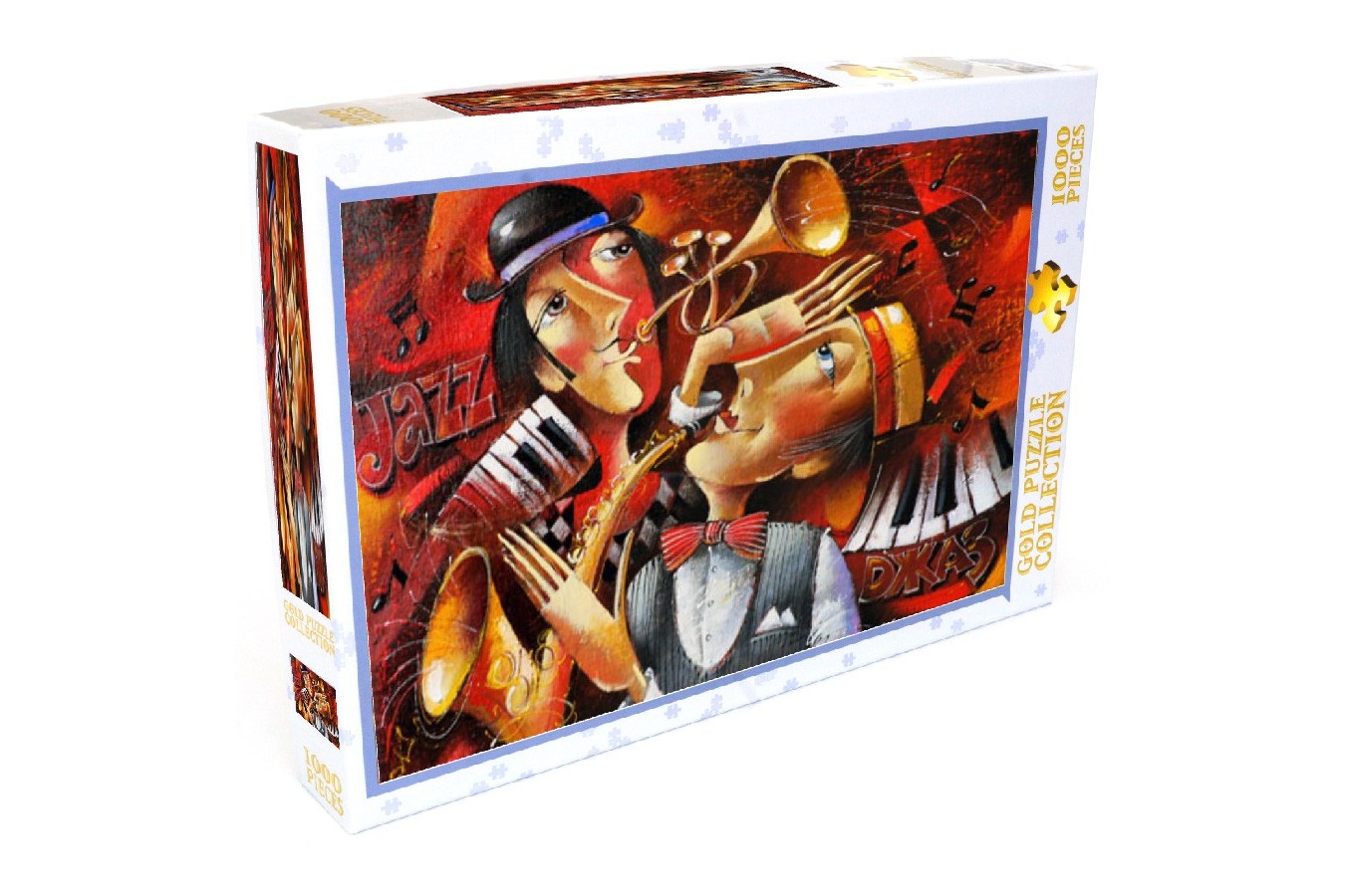 Puzzle Gold Puzzle - Jazz Duet, 1000 piese (Gold-Puzzle-60546)