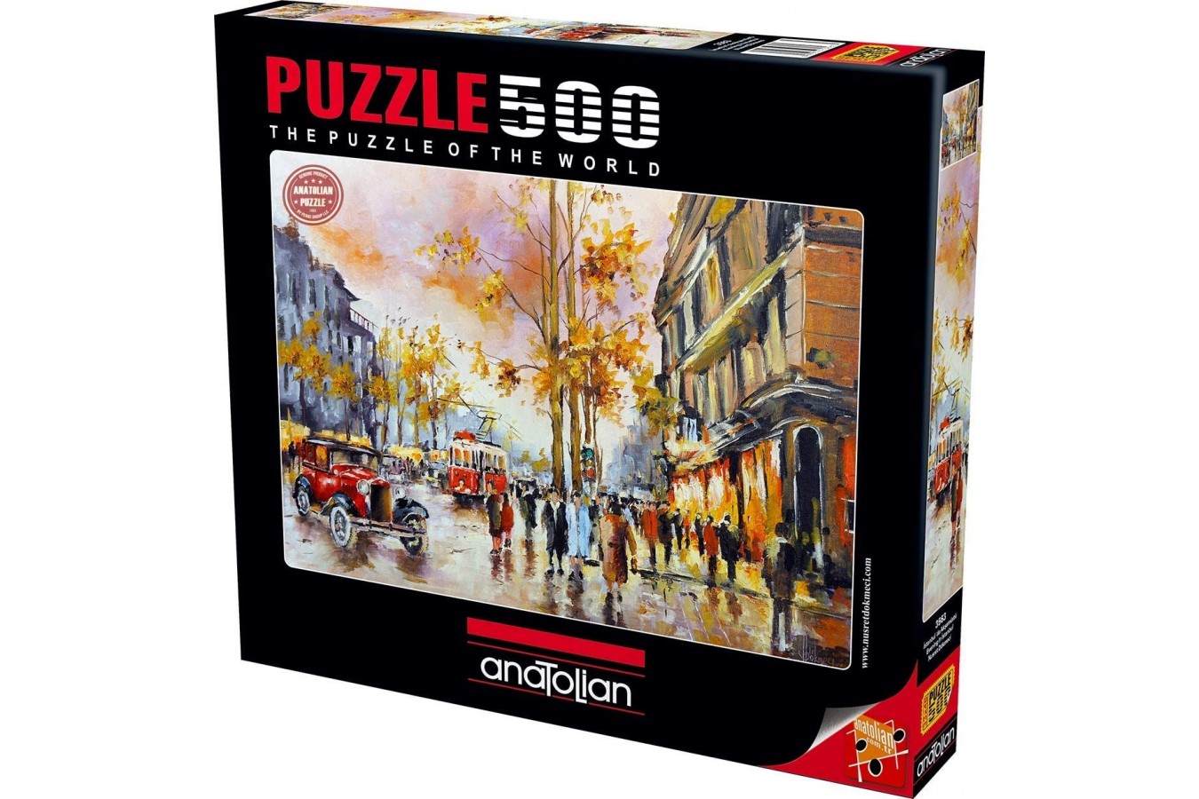 Puzzle Anatolian - Evening in Istanbul, 500 piese (3563)