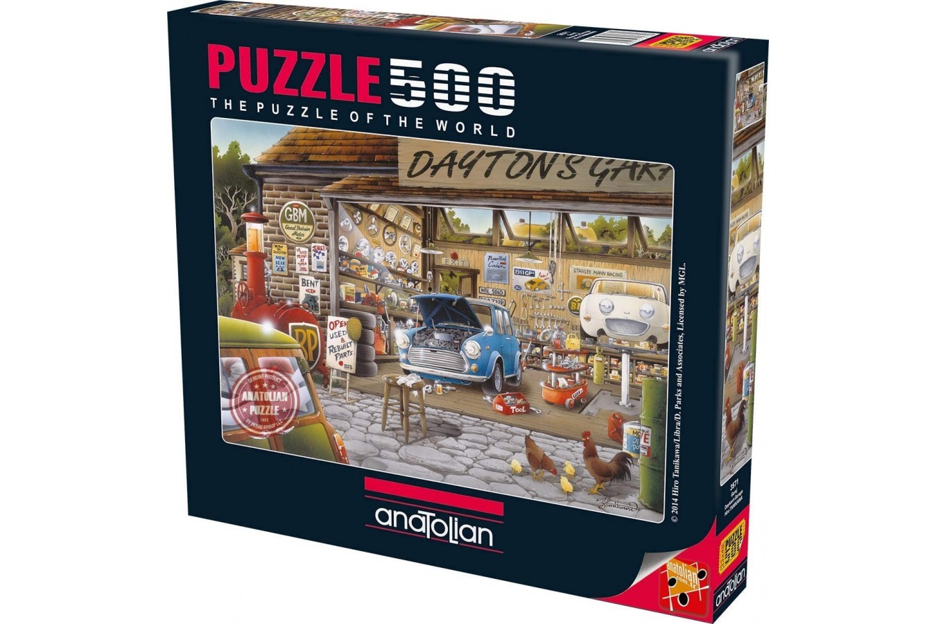Puzzle Anatolian - Dayton's Garage, 500 piese (3571)