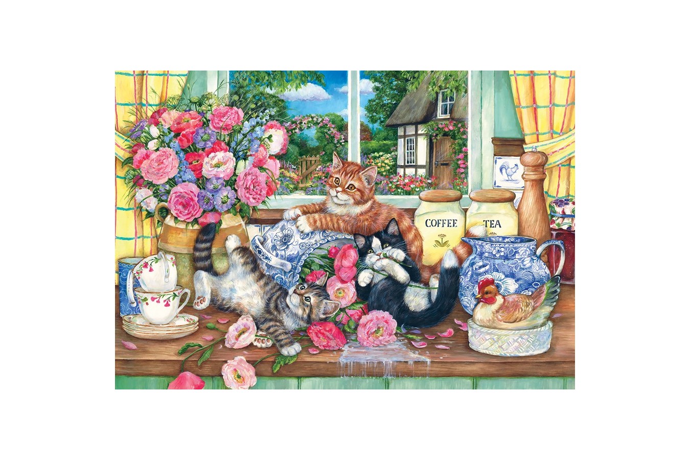 Puzzle Anatolian - Kittens in the Kitchen, 500 piese (3574)