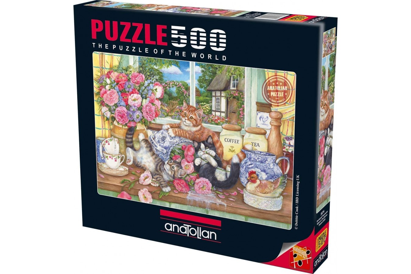 Puzzle Anatolian - Kittens in the Kitchen, 500 piese (3574)
