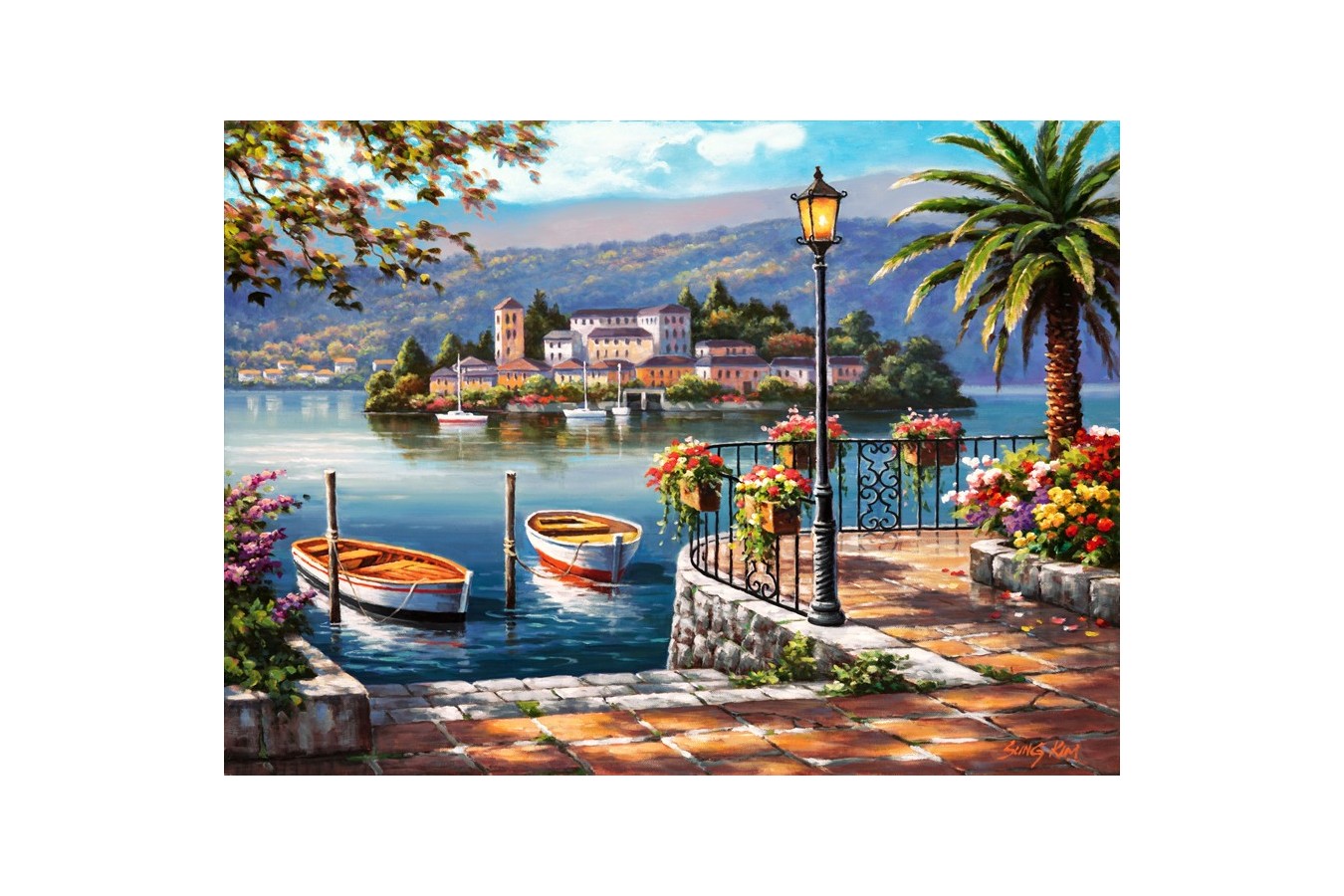 Puzzle Anatolian - Lago Del Porto, 1000 piese (3129)