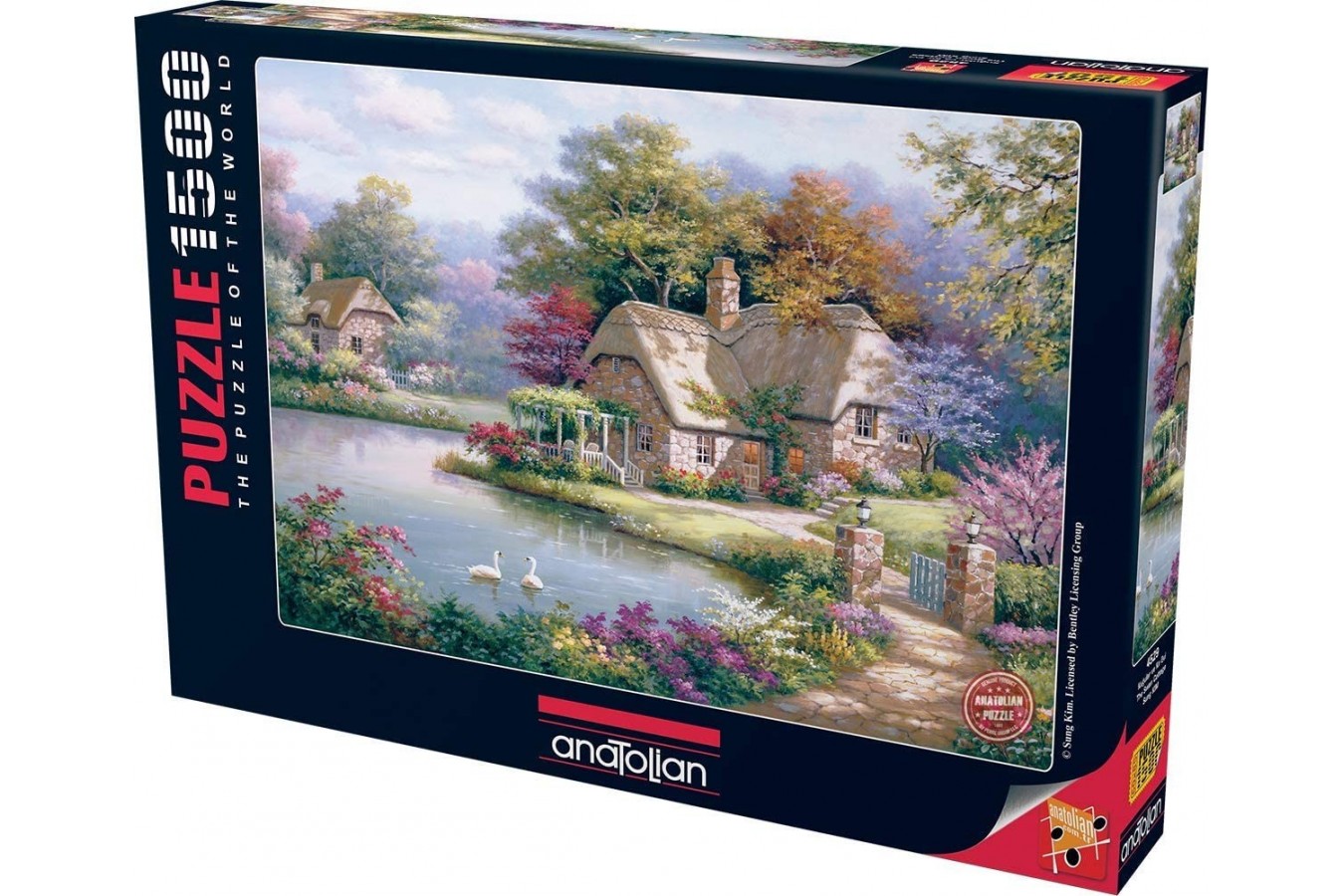 Puzzle Anatolian - The Swan Cottage, 1500 piese (4529)