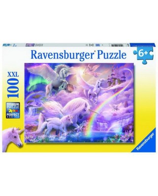Puzzle Ravensburger - Unicorni, 100 piese XXL (12979)