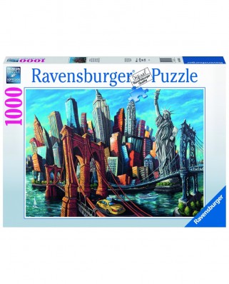 Puzzle Ravensburger - New York, 1000 piese (16812)