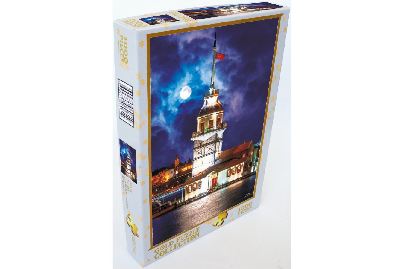 Puzzle Gold Puzzle - Maiden's Tower, 1000 piese (Gold-Puzzle-60126)