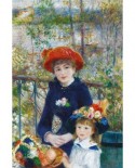 Puzzle Gold Puzzle - Auguste Renoir: Two Sisters on the Terrace, 1000 piese (Gold-Puzzle-60386)