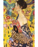 Puzzle Gold Puzzle - Gustav Klimt: Lady with Fan, 1000 piese (Gold-Puzzle-60522)
