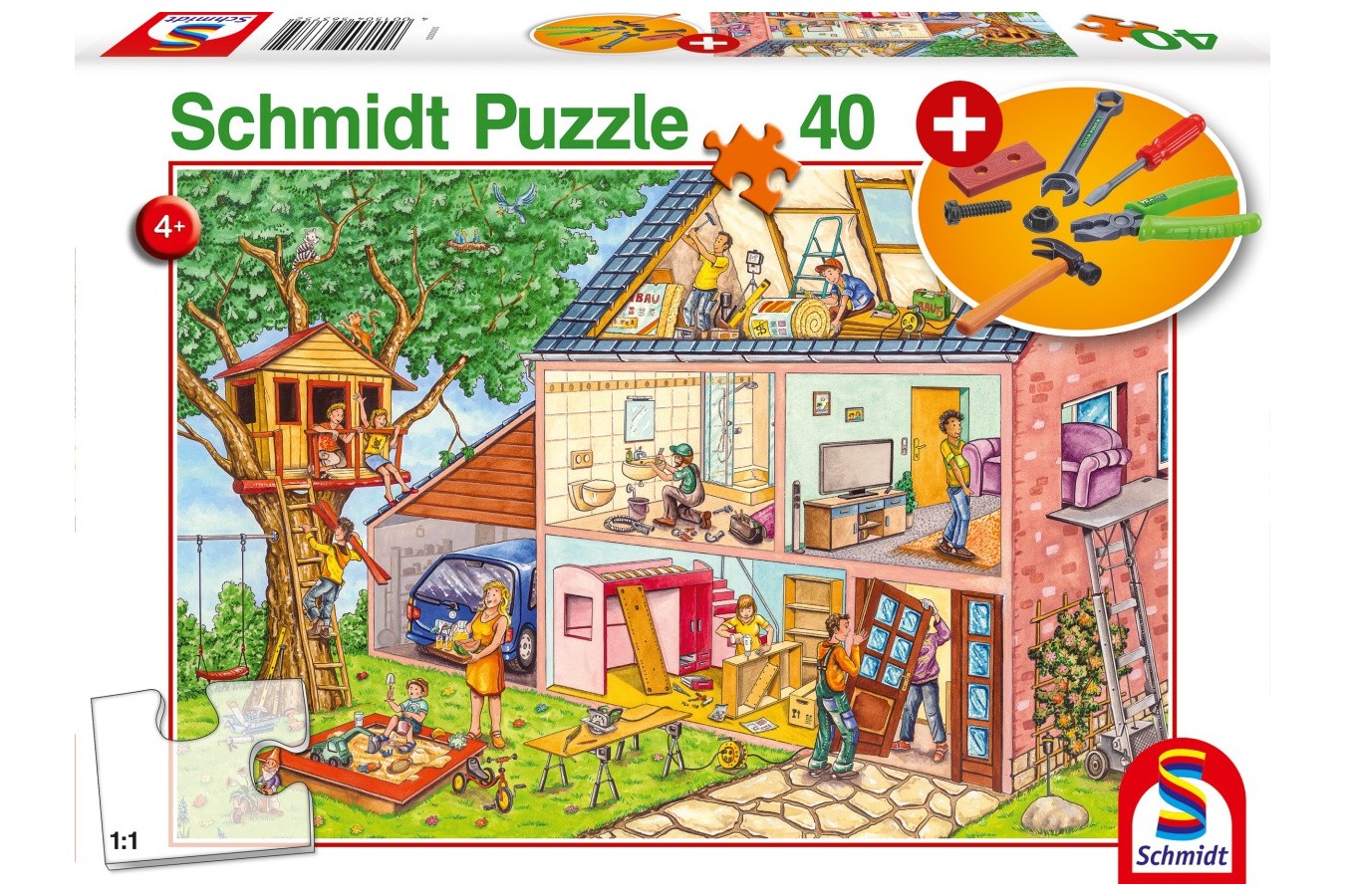 Puzzle Schmidt - Om Bun La Toate, 40 piese (56375)