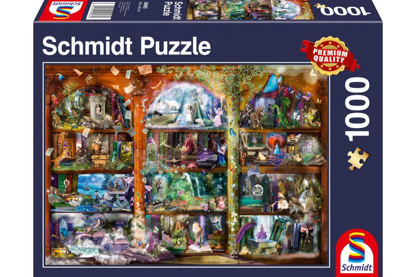 Puzzle Schmidt - Magia Basmelor, 1000 piese (58965)