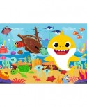 Puzzle Ravensburger - Baby Shark, 2x12 piese (05123)