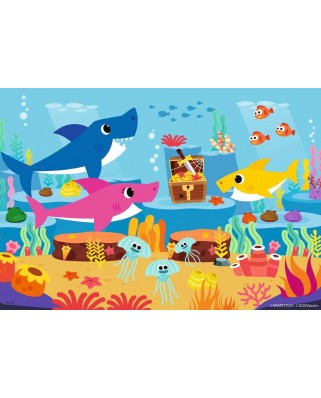 Puzzle Ravensburger - Baby Shark, 2x24 piese (05124)