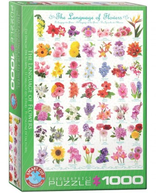 Puzzle Eurographics - The Language of Flowers, 1000 piese (6000-0579)