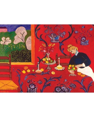 Puzzle Eurographics - Henri Matisse: Harmony in Red by Henri Mat, 1000 piese (6000-5610)