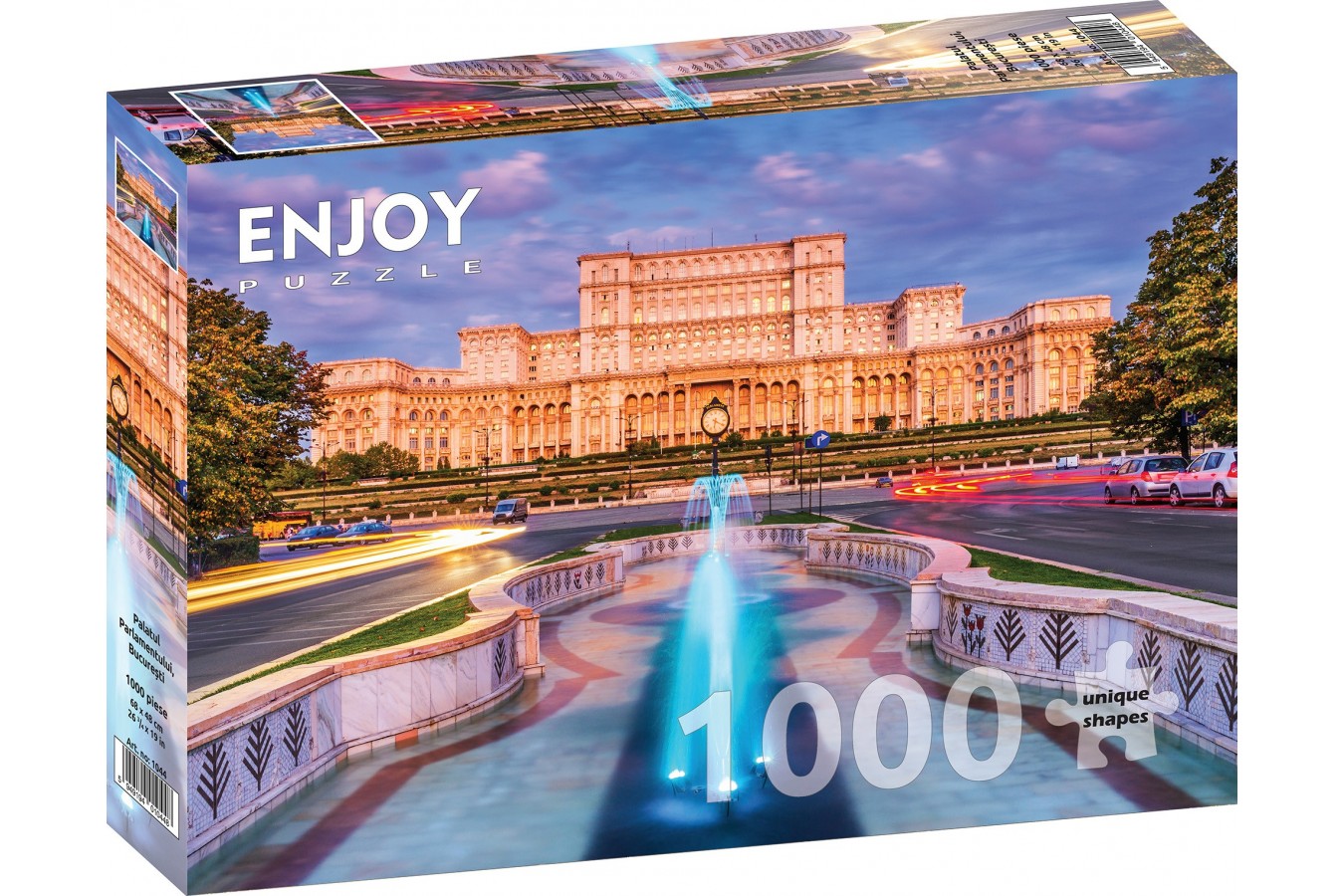 Puzzle 1000 piese Enjoy - Palace of the Parliament, Bucharest (Enjoy-1044)