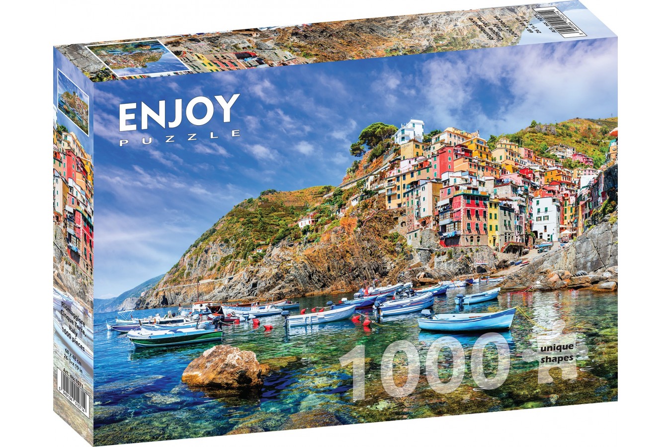 Puzzle 1000 piese - Riomaggiore, Cinque Terre, Italy (Enjoy-1071)