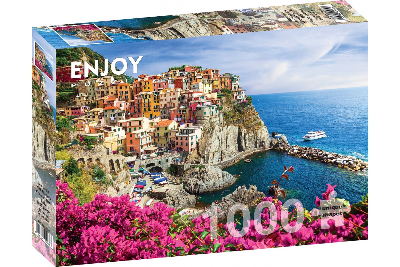 Puzzle 1000 piese Enjoy - Manarola, Cinque Terre, Italy (Enjoy-1080)