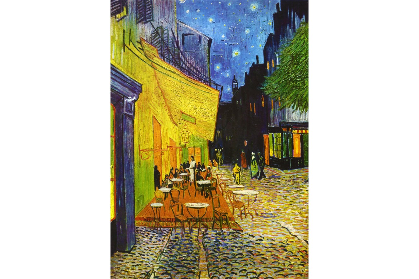 Puzzle 1000 piese Enjoy - Vincent Van Gogh: Cafe Terrace at Night (Enjoy-1101)