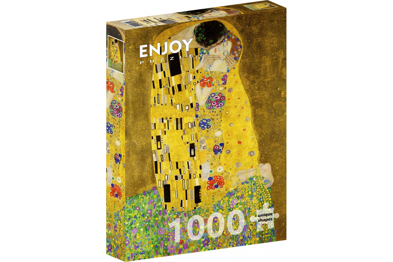 Puzzle 1000 piese - Gustav Klimt: The Kiss (Enjoy-1110)