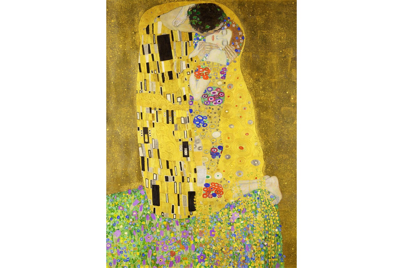Puzzle 1000 piese Enjoy - Gustav Klimt: The Kiss (Enjoy-1110)