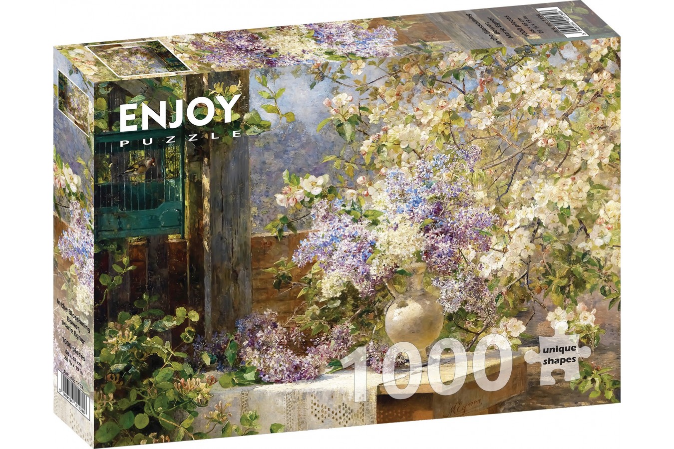 Puzzle 1000 piese Enjoy - Marie Egner: In the Blossoming Bower (Enjoy-1134)