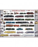 Puzzle 1000 piese - History of Trains (Eurographics-6000-0251)