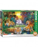 Puzzle 500 piese XXL - Jan Patrik Krasny: Tiger's Eden (Eurographics-6500-5457)