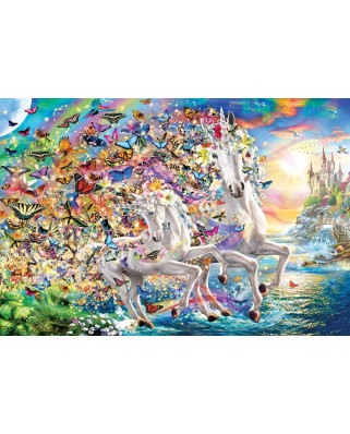 Puzzle 2000 piese - Unicorn Fantasy (Eurographics-8220-5551)