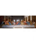 Puzzle 1000 piese panoramic - Leonardo Da Vinci: The Last Supper, 1490 (Art-by-Bluebird-60101)