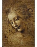Puzzle 1000 piese - Leonardo Da Vinci: La Scapigliata, 1506-1508 (Art-by-Bluebird-60117)