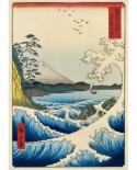 Puzzle 1000 piese - Hiroshige Utagawa: The Sea at Satta, Suruga Province, 1859 (Art-by-Bluebird-60118)
