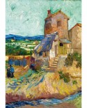 Puzzle 1000 piese - Vincent Van Gogh: La Maison de La Crau (The Old Mill), 1888 (Art-by-Bluebird-60123)