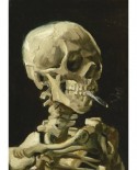 Puzzle 1000 piese - Vincent Van Gogh: Head of a Skeleton with a Burning Cigarette, 1886 (Art-by-Bluebird-60134)