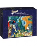 Puzzle 1000 piese - Vincent Van Gogh: Memory of the Garden at Etten (Ladies of Arles), 1888 (Art-by-Bluebird-60135)