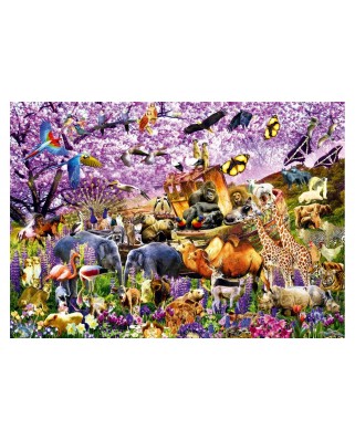 Puzzle 1000 piese - Two By Two at Noah's Ark (Bluebird-Puzzle-70495-P)