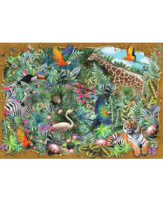 Puzzle 1000 piese - In Salbaticie (Ravensburger-16827)