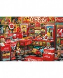 Puzzle 1000 piese - Coca Cola: Nostalgieshop (Schmidt-59915)