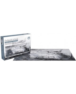 Puzzle 1000 piese panoramic - Typhoon Attack (Zee-26240)