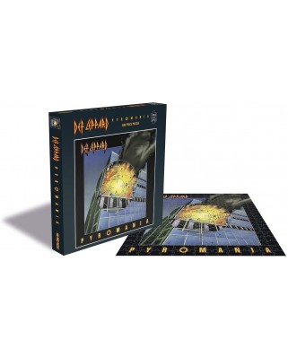 Puzzle 500 piese - Def Leppard - Pyromania (Zee-25650)