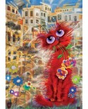 Puzzle 260 piese - Red Cat (Art-Puzzle-4582)
