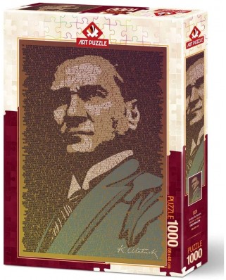 Puzzle 1000 piese - Ataturk et Conference (Art-Puzzle-5170)