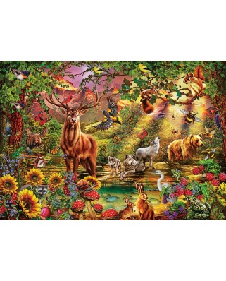 Puzzle 1000 piese - Enchanted Forest (Art-Puzzle-5176)